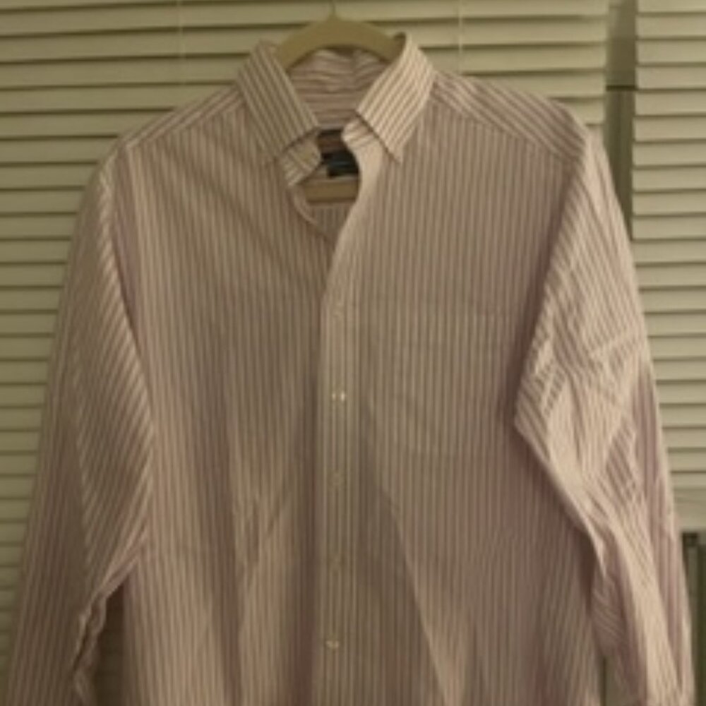Vineyard Vines Shep & Ian Cotton Murray Button Down Shirt S Pink Stripe